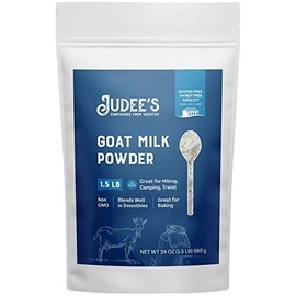 Judee's Goat Milk Powder 1.5 lb - Blends Well in Smoothies and Great for Baking - Convenient for Travel, Hiking, and Camping - Non-GMO, Gluten-Free and Nut-Free