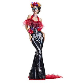 Party King Women's Glamour Muerta Day of The Dead, Multi, Medium