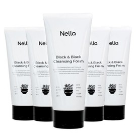 Black&Black Cleansing Foam 150g 5pcs / 블랙앤블랙 클렌징폼 150g 5개