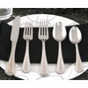 Oneida Silverware Set For 8, Countess 45-Piece Everyday Flatware Set