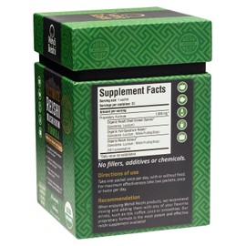 Mehdi Reishi Ultimate Reishi Mushroom Formula 30 Servings – 100% Pure, Premium and Organic Medicinal Powder & Extract-Ganoderma Lucidum, Lingzhi - High Potency Triterpenes, Beta-Glucans