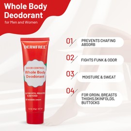 Whole Body Deodorant for Women,All Over Whole Body Deodorant Cream for Women,Native Travel Size Deodorant Suitable for Secret & Everywhere.