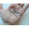Gardening Keychain Gift, Shovel Corn & Carrot Charm - Thanks