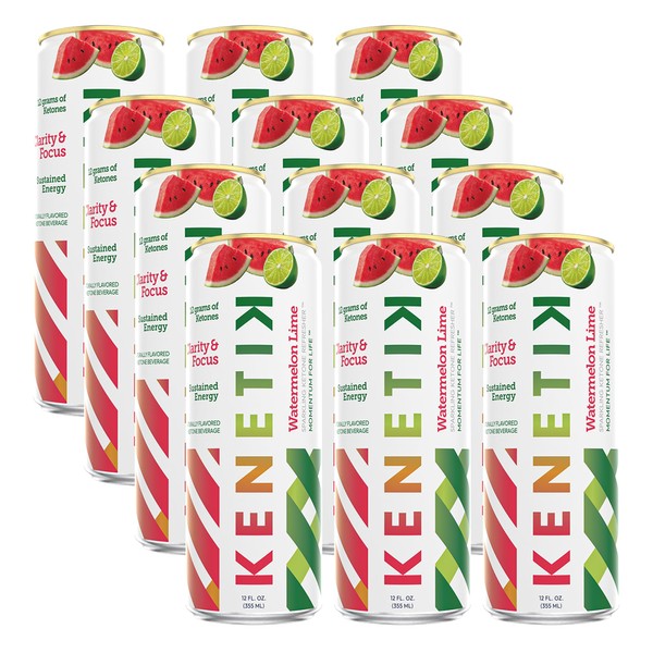 NEW! KENETIK Nootropic Ketone Drink, Ketones for Energy & Focus,