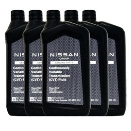 Nissan Genuine OEM CVT-3 Transmission Fluid 999MP-NS300P (5 Quarts)