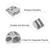 5 Pack Pencil Sharpeners Dual Hole Sharpener Manual Pencil Sharpener