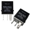 Relay 90987-02012 156700-0870 (Pack of 2), 12VDC 4-Pin Plug-in Automotive