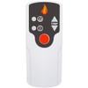 XINJISHIMIN Replacement for Twin Star Electric Fireplace Heater Remote Control