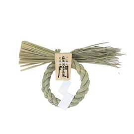 Kamidano-no-Sato New Year's Shimmering Wreath, Large Entrance Amulet, Protection Against Evil, Lucky Charm