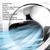 Stainless Steel Ventilation Grille, Round Ventilation Grille Lid with Fine