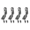 CNCMANS 4 x T Slot T-Nut Inner Bracket with Screws