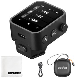 Godox X3-N TTL Wireless Flash Trigger Compatible for Nikon Camera, OLED Touchscreen Flash Transmitter,Built-in Lithium Battery Support Quick Charge(Godox X2T-N/Xpro-N/XProII-N Upgrade Version)