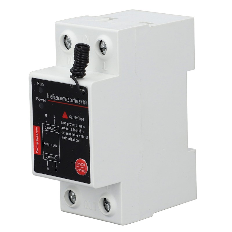 Remote Control Switch 1KM Range Single Phase Intelligent Power Switch