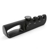 Black 4 Stage Knife Sharpener Adjustable Angle Household Blade Sharpener