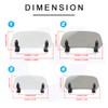295 mm Motorcycle Wind Deflector Adjustable Clip-on Windscreen Accessories Windshield