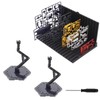 3-Pieces Gundam Model Kit Display Stand and Runner Storage System