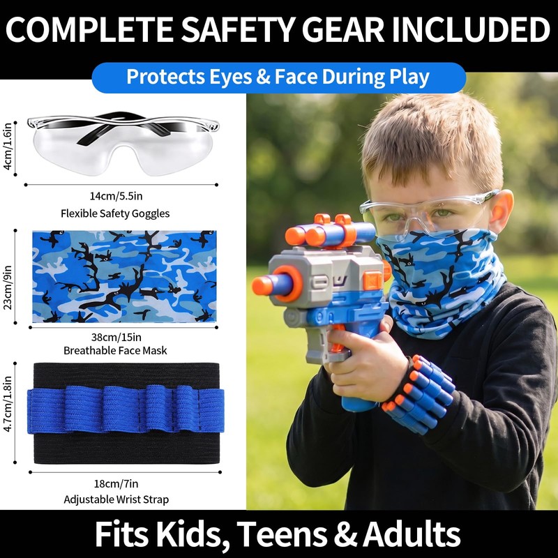JWXTOYGDCN Gun Target Practice Set for Ages 6+, Fits Nerf