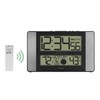 La Crosse Technology 513-1417AL-INT Atomic Clock w Outdoor Temp, Grey/Black