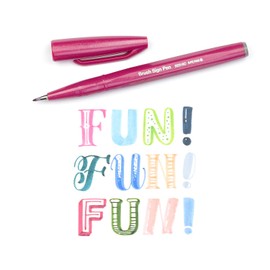 Pentel SES15C Brush Pen Set 4-Piece