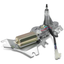 A-Premium Rear Windshield Wiper Motor Compatible with Honda Odyssey 2005 2006 2007 2008 2009 2010, Mini Passenger Van, 4-Pin, Replace# 76710SHJA01, 76710SHJA02