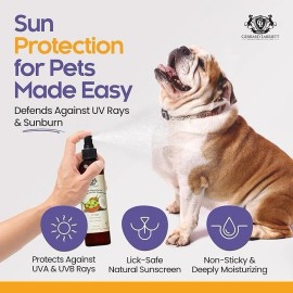Gerrard Larriett Aromatherapy Pet Care Dog Sunscreen for Nose Vitamin & Essential Oil 8 oz, Dry Dog Nose Balm, SPF 30 B
