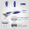 Men's Shaver, T-Shaped, 6 German Blades, Deep Shaving, Washable with
