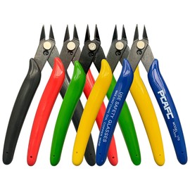 saijer 5 Mini Side Cutters Electronic Side Cutters Model Making Wire Cutter Mini Wire Cutter Cable Ties Pliers Small Pliers Diagonal Pliers Precision Cutter