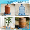 3 Pack 5 Gallon Bucket Dolly with 360° Swivel Casters,