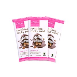 Chuao Chocolatier - Gourmet Almond Marshmallow Artisan No Preservatives Milk Chocolate Bars, 3 Pack, 1.0 Ounce Bars