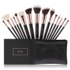 Docolor Pro Makeup Brushes Sets 15 Pieces Perfectly apply powder,