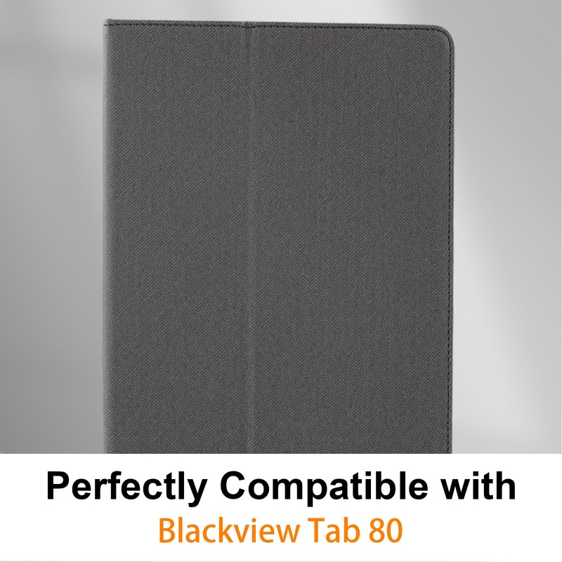 Haofun Case for Blackview Tab80/Tab 10 WiFi, Ultra Thin PU,