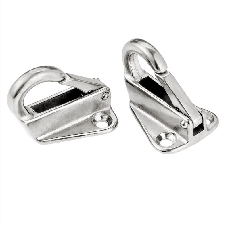 Stainless Steel 316 Spring Snap Attach Rope Hook,Marine Fender Spring