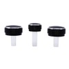 Qiilu Car Air Condition Heater Control Panel Switch Dash Knobs