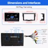 ESSGOO For Toyota RAV4 2007 2008-2012 9'' Android 14 Car