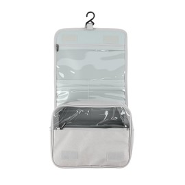 Bldrwer Men's Toiletry Bag, Travel Toiletry Bag, 1 Piece Makeup Bag, Wash Bag, Multi Compartments, Large Capacity, for Travel, Bathroom, Toiletries (Brown), Grey, Fashion