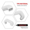 RT-TCZ Tow Hook Covers Bumper Tow Hook Covers Rubber Protector