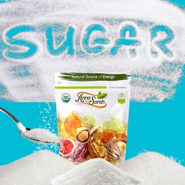 Anna and Sarah 1 Lb Organic Monk Fruit Sweetener with Erythritol, Plant-Based Sugar Alternative, Kosher, NON GMO, Vegan, Gluten Free, in Resealable Bag, 16 Ounce