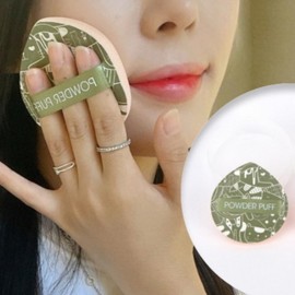 Giant Thick Bouncy Makeup Cushion Sponge Puff (1pc with Case) Mochi 5ea