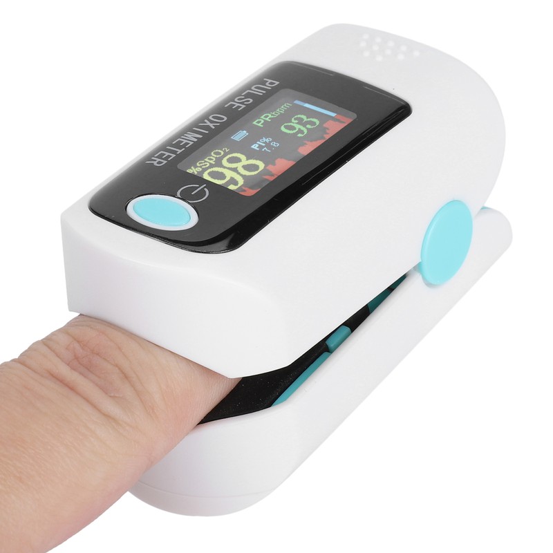 Fingertip Pulse Oximeter Digital OLED Blood Oxygen Saturation Monitor with