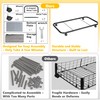 Large Sturdy Under Bed Storage with Wheels, 2 Pack 50L