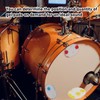 36PCS Drum Dampeners Gels Silicone Gel Pads Soft Drum Dampeners