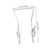 KOMBIUDA Bike Kickstand for Bicycle Stable Support Stand for Easy