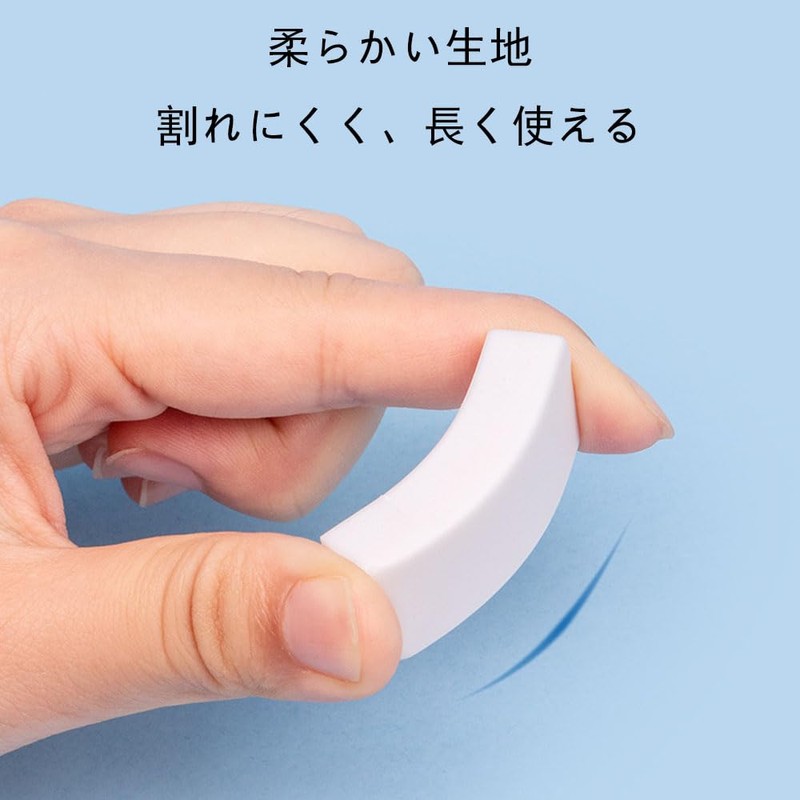 Eraser, Clean, Low Shedding, Soft Erase, Easy to Carry, Office