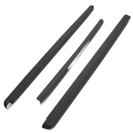DNA MOTORING ZTL-Y-0261 3-Piece Truck Bed Rail Caps Compatible with 2005-2014 Frontier 73.3" Bed, Gloss Black