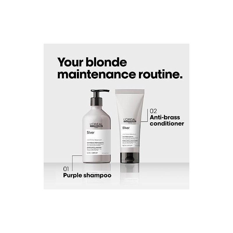 LOréal Professionnel Silver Shampoo Neutralizador 500ml