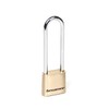 Sesamee K440 4 Dial Bottom Resettable Combination Brass Padlock with
