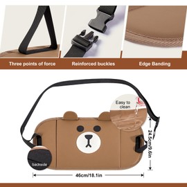 Children's Footrest, Adjustable Footrest Airplane, Travel Accessories for Airplanes/Car, Useful Aeroplane Gadgets Make Long Distance Travel Easy and Convenient