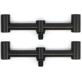 Phoxinus 2 Mini Buzz Bars, Black, 13cm. Suitable for rod pods, bank sticks, rod rests, butt rests etc. Buzzer bars. Carp, course, match fishing equipment, accessories, gear rest.