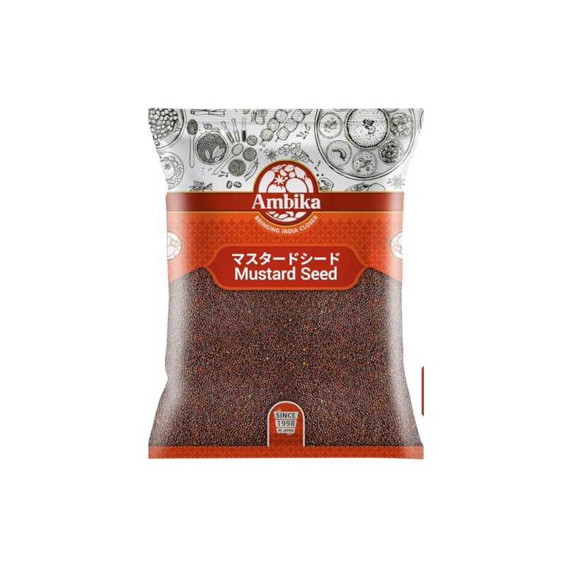 Ambika Brown Mustard Seeds 17.6 oz (500 g)