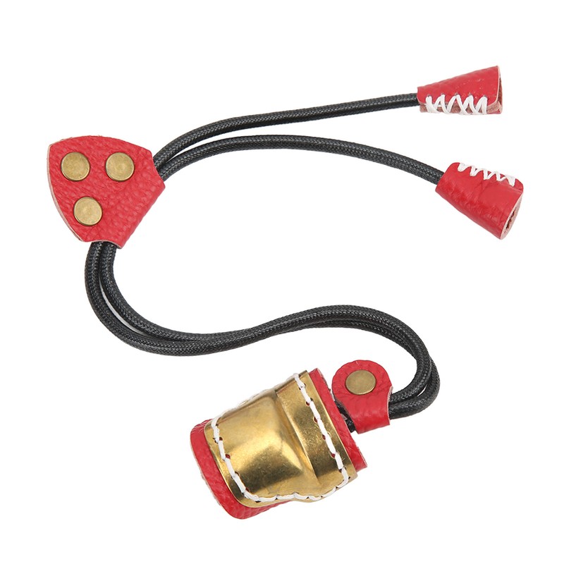 Leather Archery Thumb Ring Archery Finger Protector Guard for Traditional